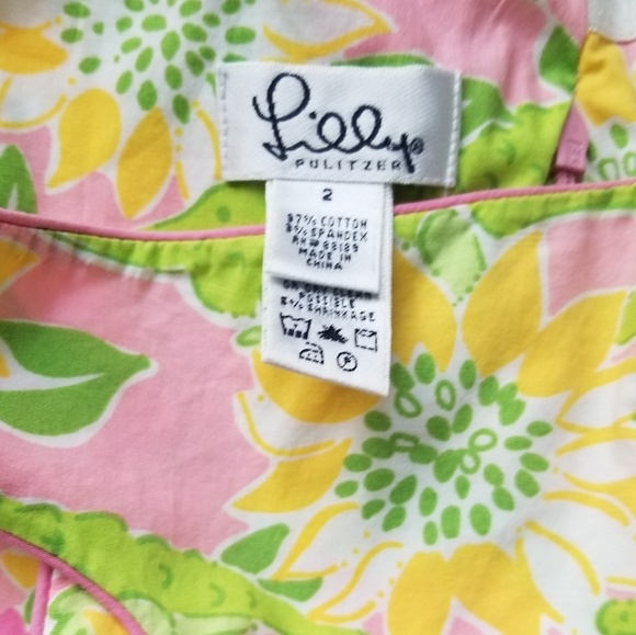 Lilly Pulitzer Croc Monseiur Strapless Dress - Picture 5 of 6